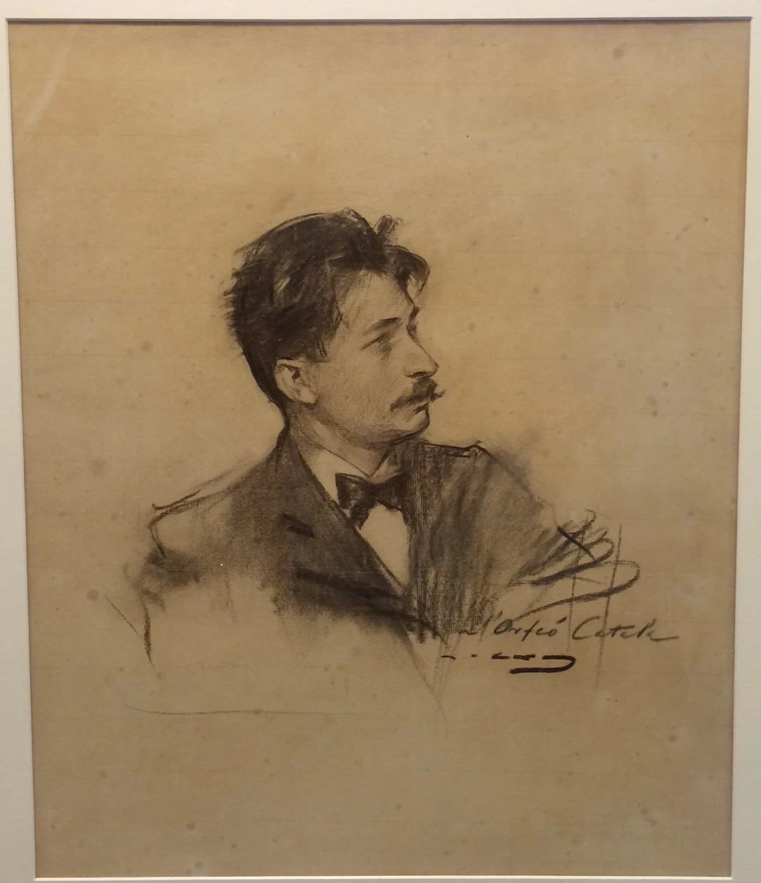 Ramon Casas - Ritratto del maestro Millet